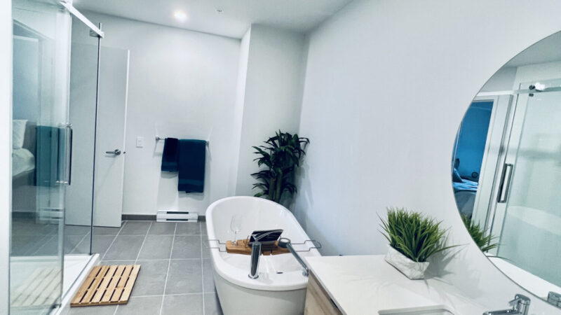 Le550_photoSalledeBain Salle de bain avec bain autoportant, Loges 550 – LOGES Saint-Nicolas, Lévis